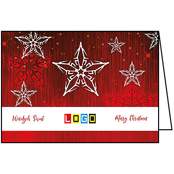 Kartki świąteczne BN1-368 dla firm z Twoim LOGO - Karnet składany BN1