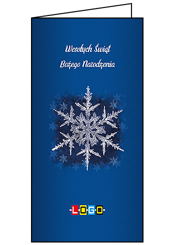 Kartki świąteczne BN3-223 dla firm z Twoim LOGO - Karnet składany BN3